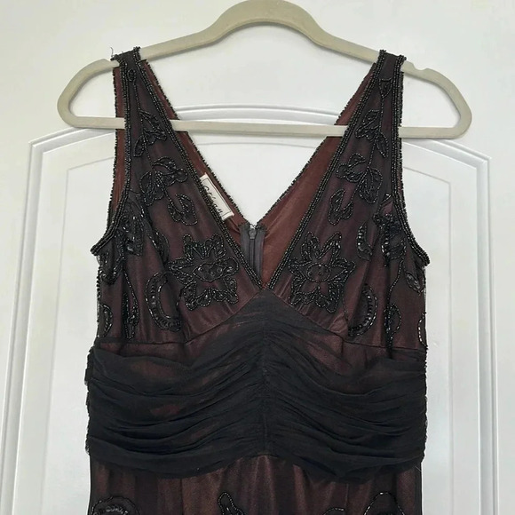 Vintage Y2K Stenay Beaded & Sequined Cocktail Dress Sz 10 - Picture 5 of 11